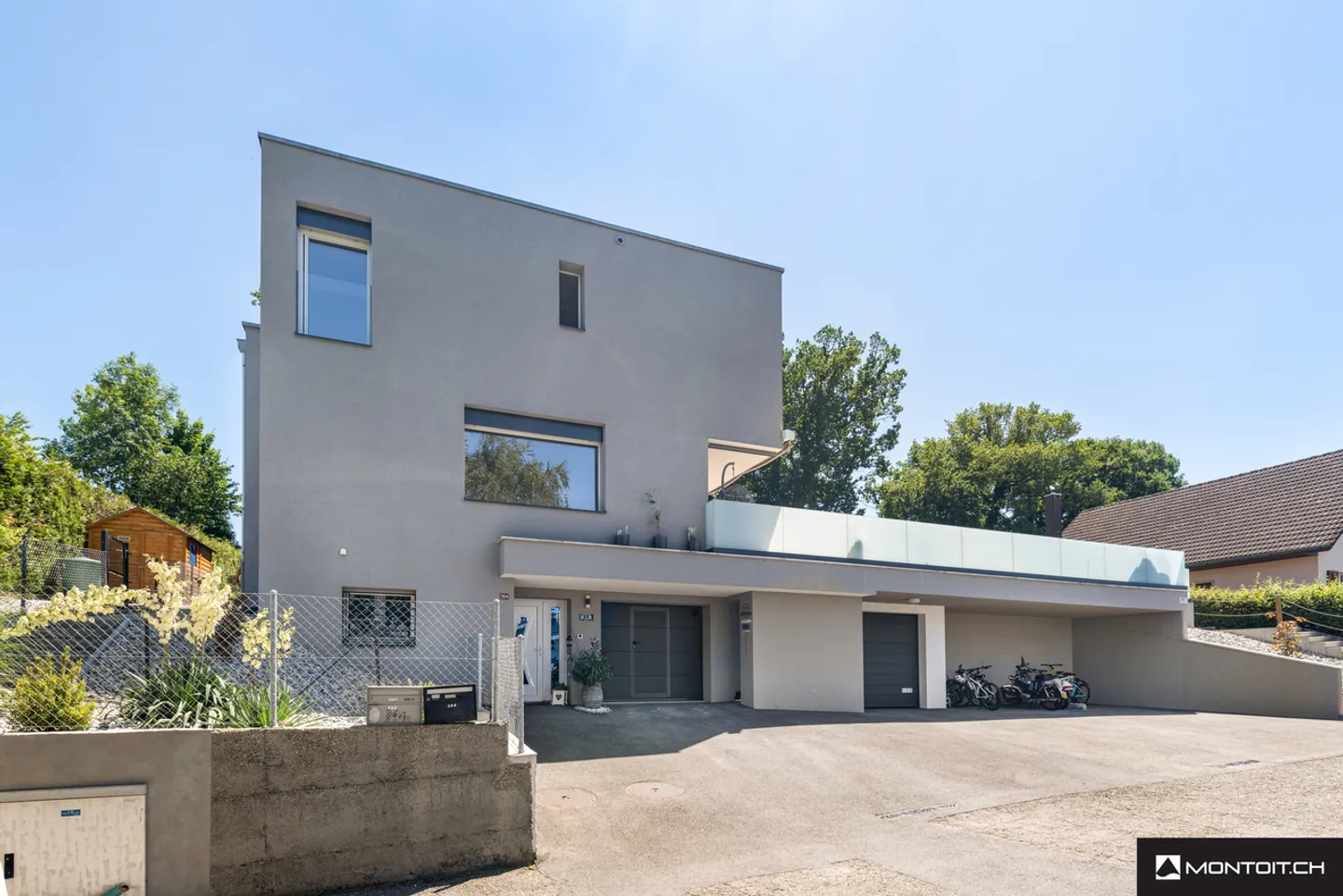 Domdidier, zu verkaufen, Doppelhaushälfte mit 6,5 Zimmern, 162m2, Grundstück 505m2 - Foto 3 von 10