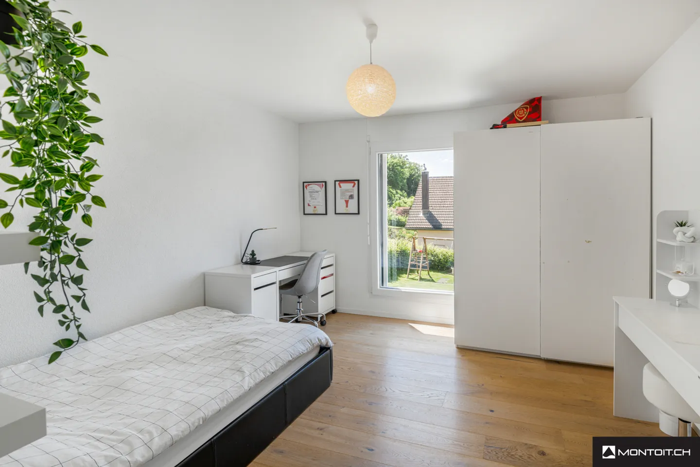 Domdidier, zu verkaufen, Doppelhaushälfte mit 6,5 Zimmern, 162m2, Grundstück 505m2 - Foto 7 von 10