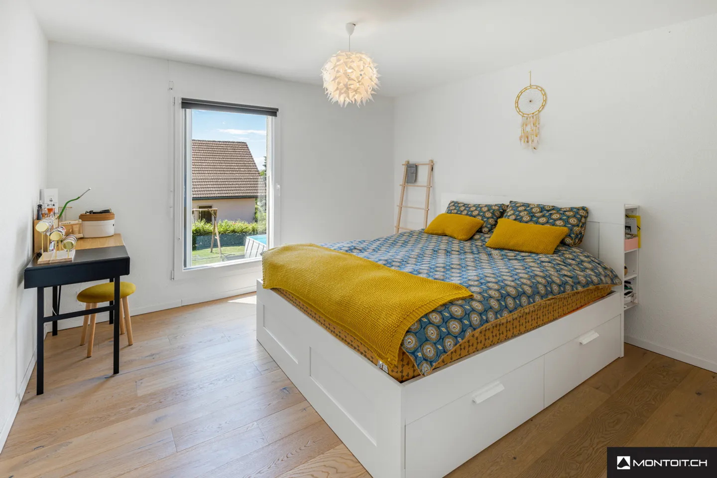 Domdidier, zu verkaufen, Doppelhaushälfte mit 6,5 Zimmern, 162m2, Grundstück 505m2 - Foto 8 von 10