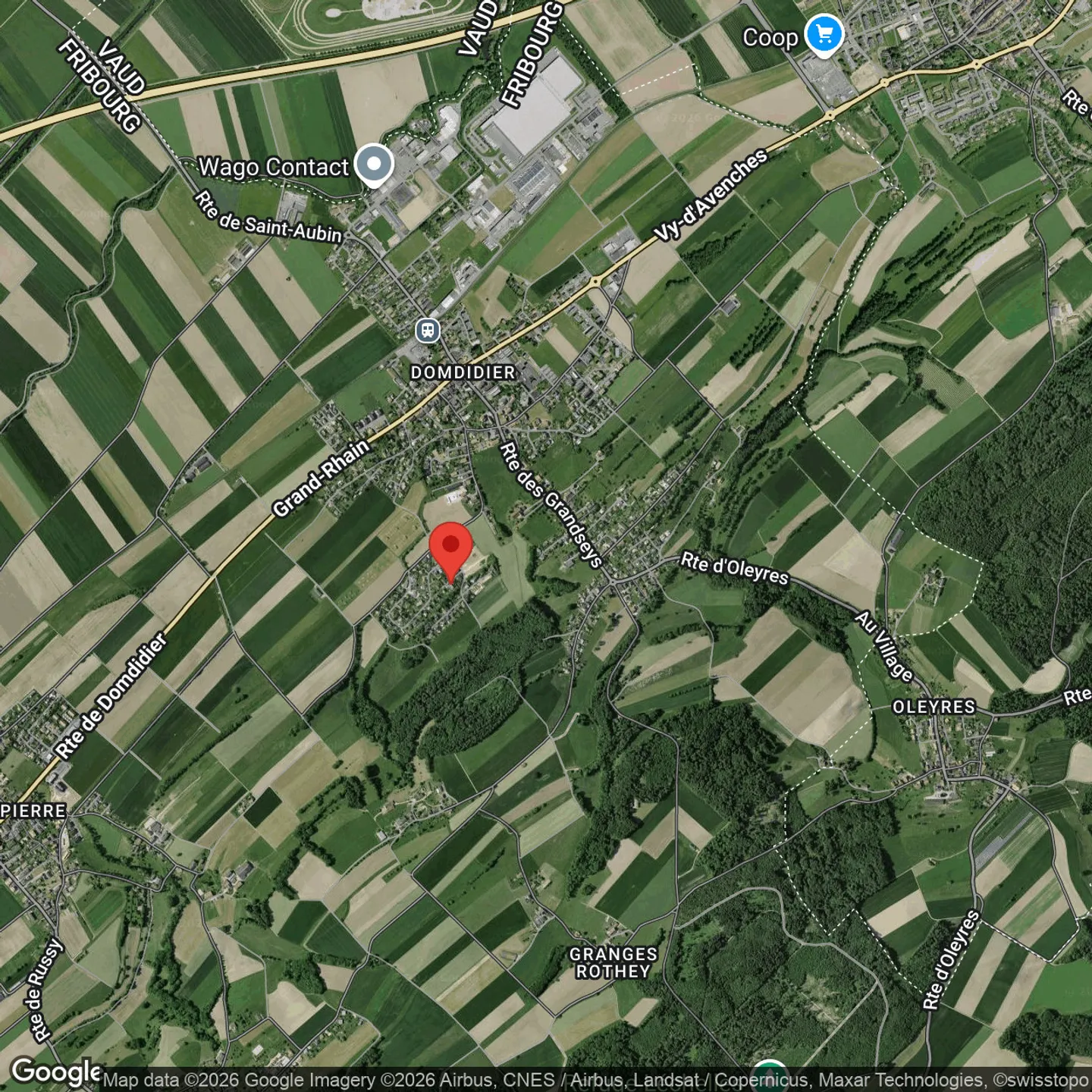 Domdidier, zu verkaufen, Doppelhaushälfte mit 6,5 Zimmern, 162m2, Grundstück 505m2 - Foto 10 von 10