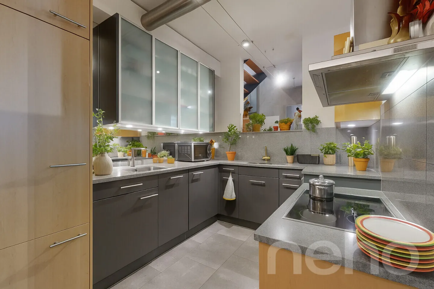 Maison jumelée de 4,5 pièces avec caractère architectural à Gockhausen - Photo 1 sur 11