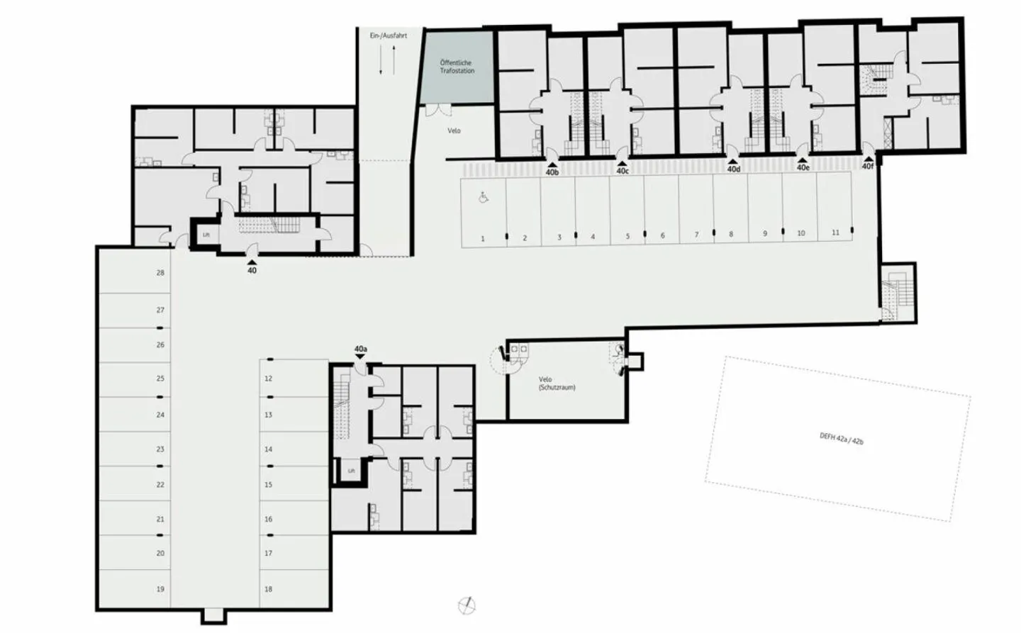 126 m² | 3.5-Zi.-Wohnung im EG | Erstbezug - Photo 10 sur 12