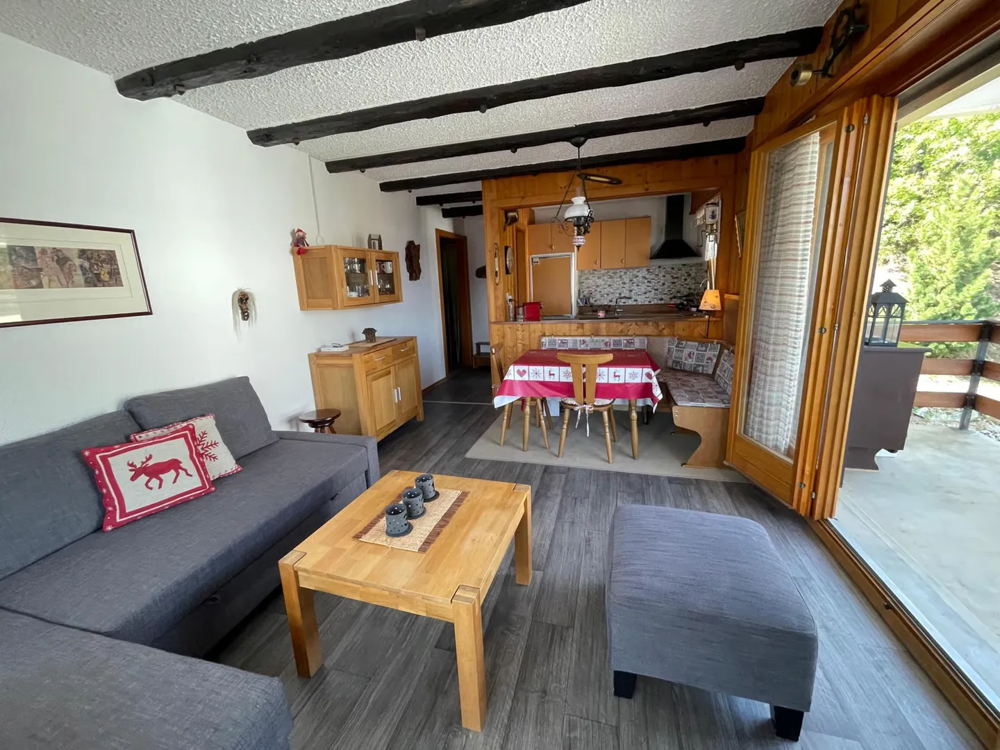 EXKLUSIV zum Verkauf 2,5 Zimmer in der Skistation Tzoumaz 4 Täler - Foto 1 von 11