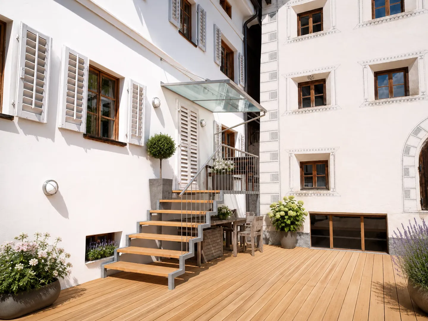 Gioiello storico incontra la modernità: lussuosa casa engadinese a Scuol - Foto 6 di 10