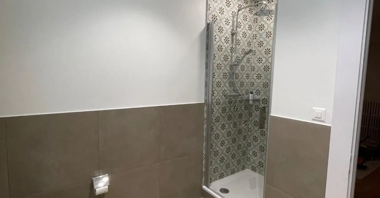 Charming 3-room renovated apartment with terrace in a peaceful environment - Photo 6 of 7
