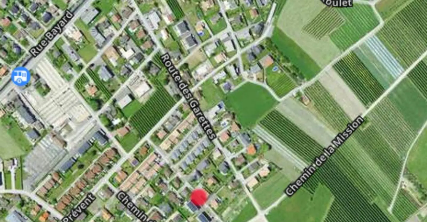 ZU VERMIETEN EIN PARKPLATZ IN FULLY, AUSSEN PARKPLATZ - Foto 4 von 4