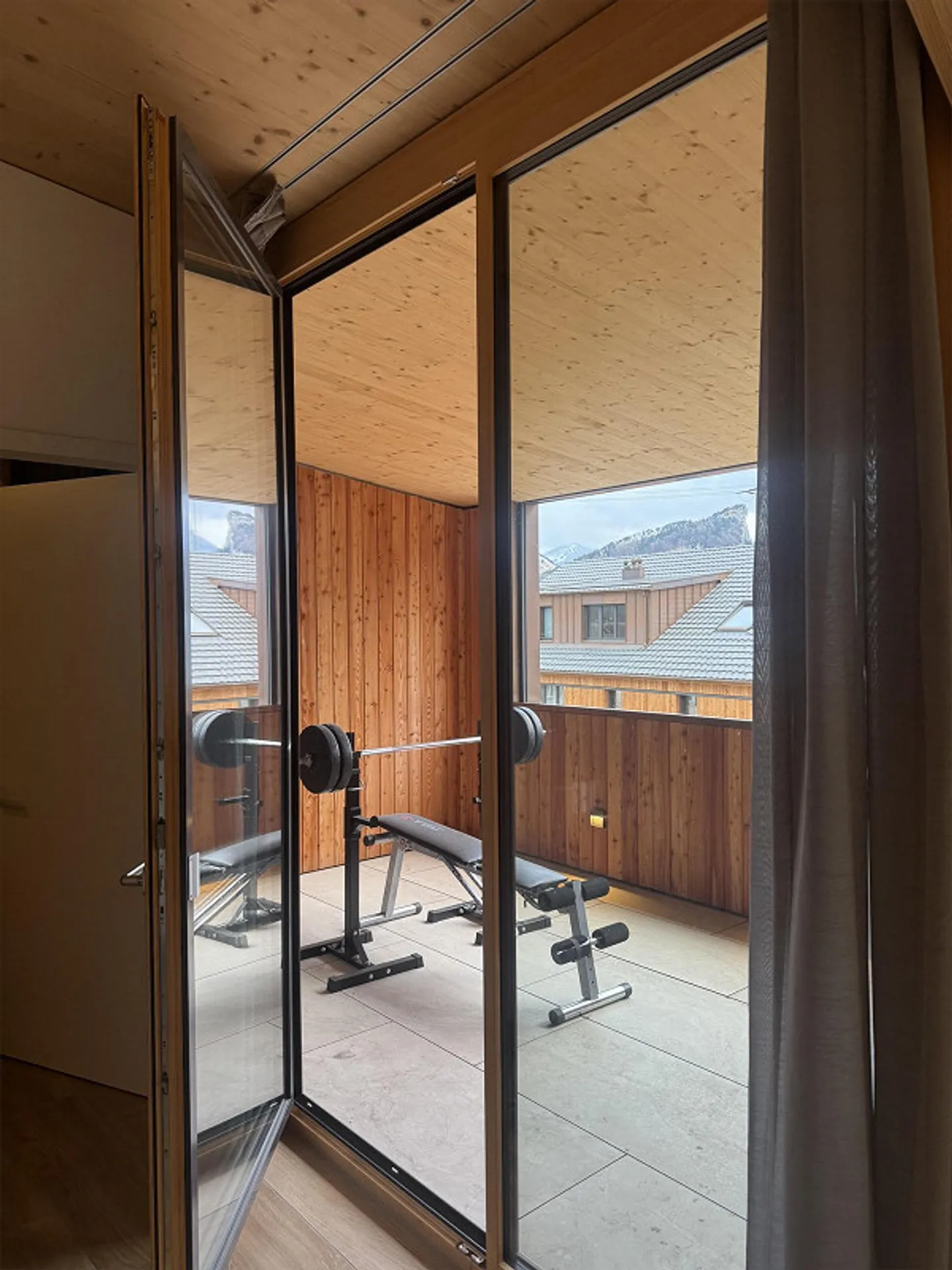 Attico moderno di 2,5 locali con vista sulle montagne a Trübbach - Foto 5 di 12