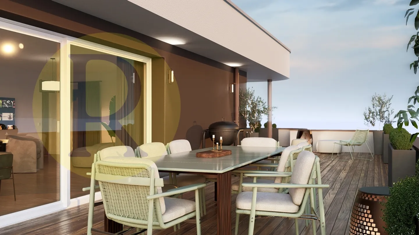 Magnifici attici 5,5 locali di 162m² - Foto 4 di 16