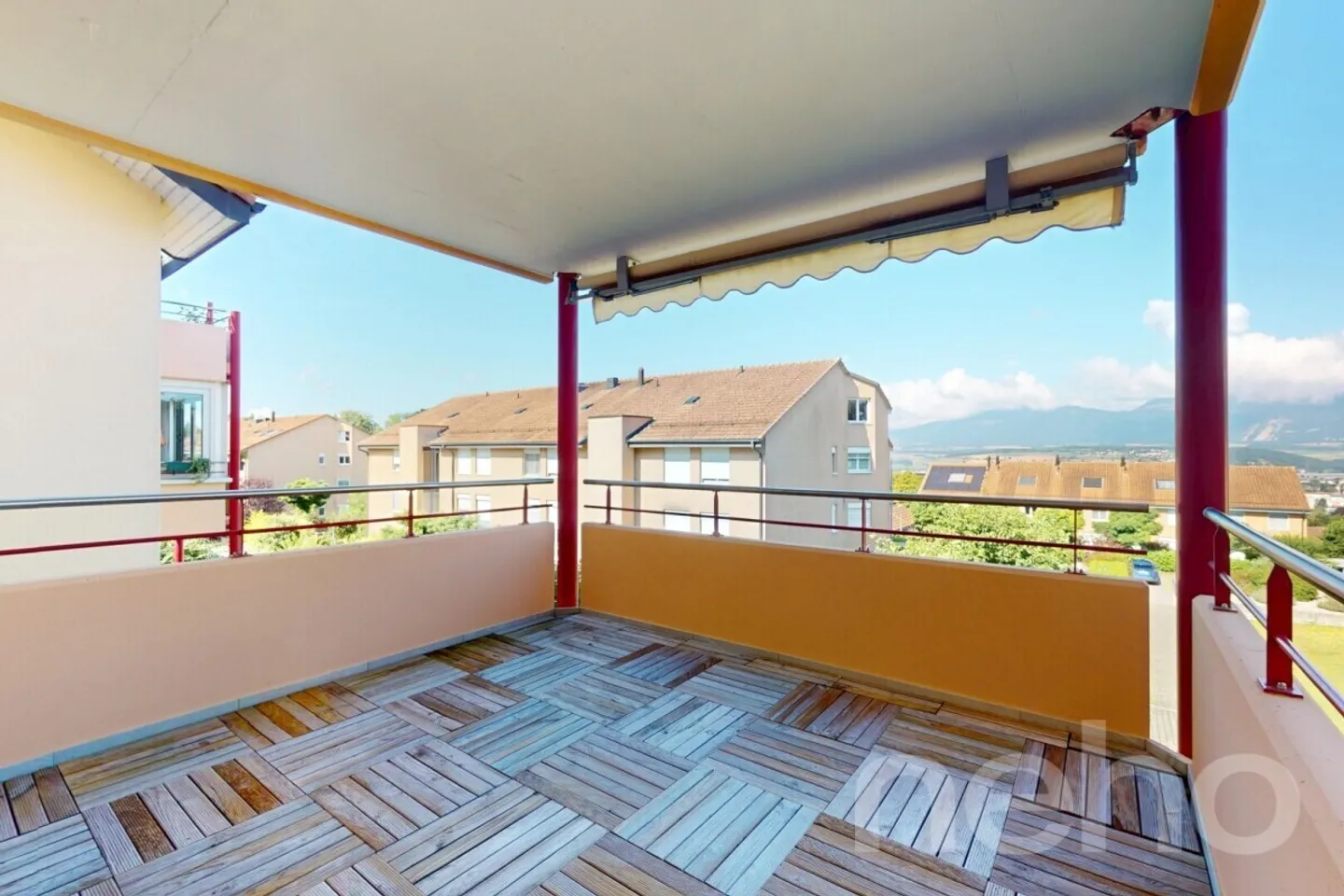 Helles 3,5-Zimmer-Wohnung von 91 m² in Yverdon-les-Bains - Foto 2 di 12