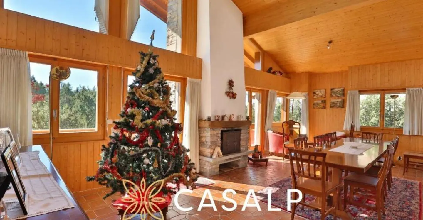 Wunderschönes Chalet mit angelegtem Garten in Crans - Foto 11 von 13