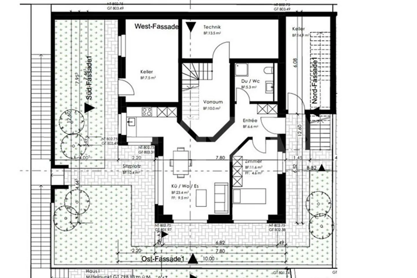 Sviluppo "Oberer Bühlweg" Casa F - Casa a 3 Generazioni con Appartamento - Foto 2 di 10