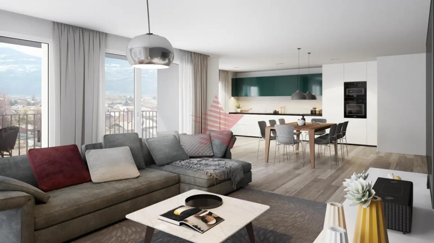 Lot A2 - 4,5 stanze con grande balcone - Foto 9 di 13