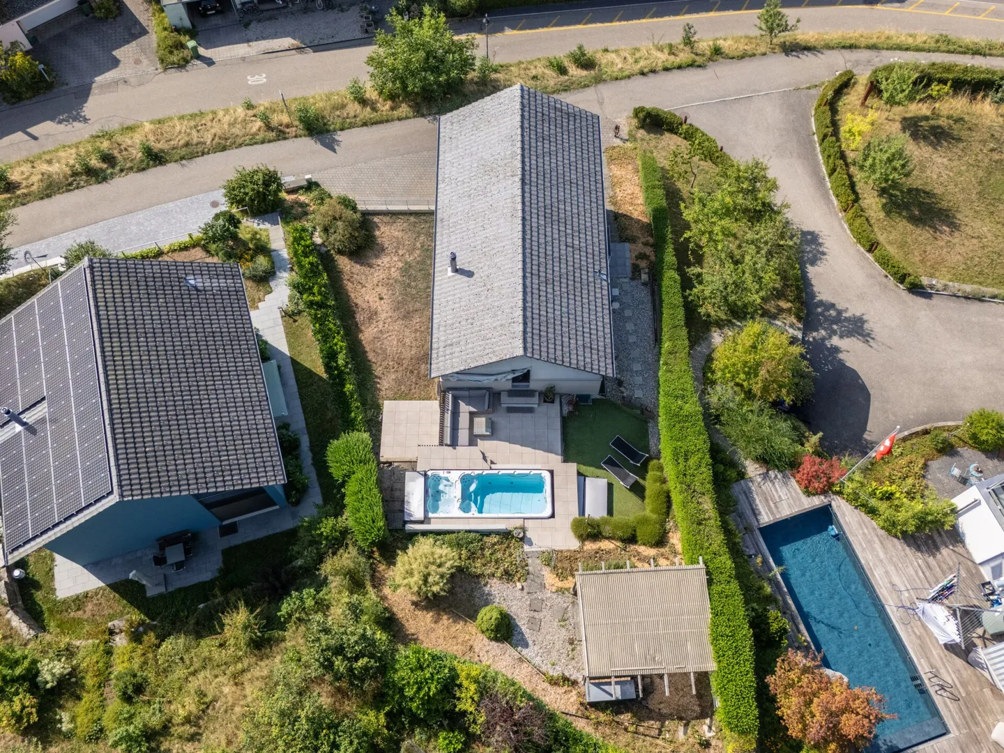 Maison individuelle luxueuse avec piscine et vue imprenable à Roggwil BE - Photo 19 sur 19
