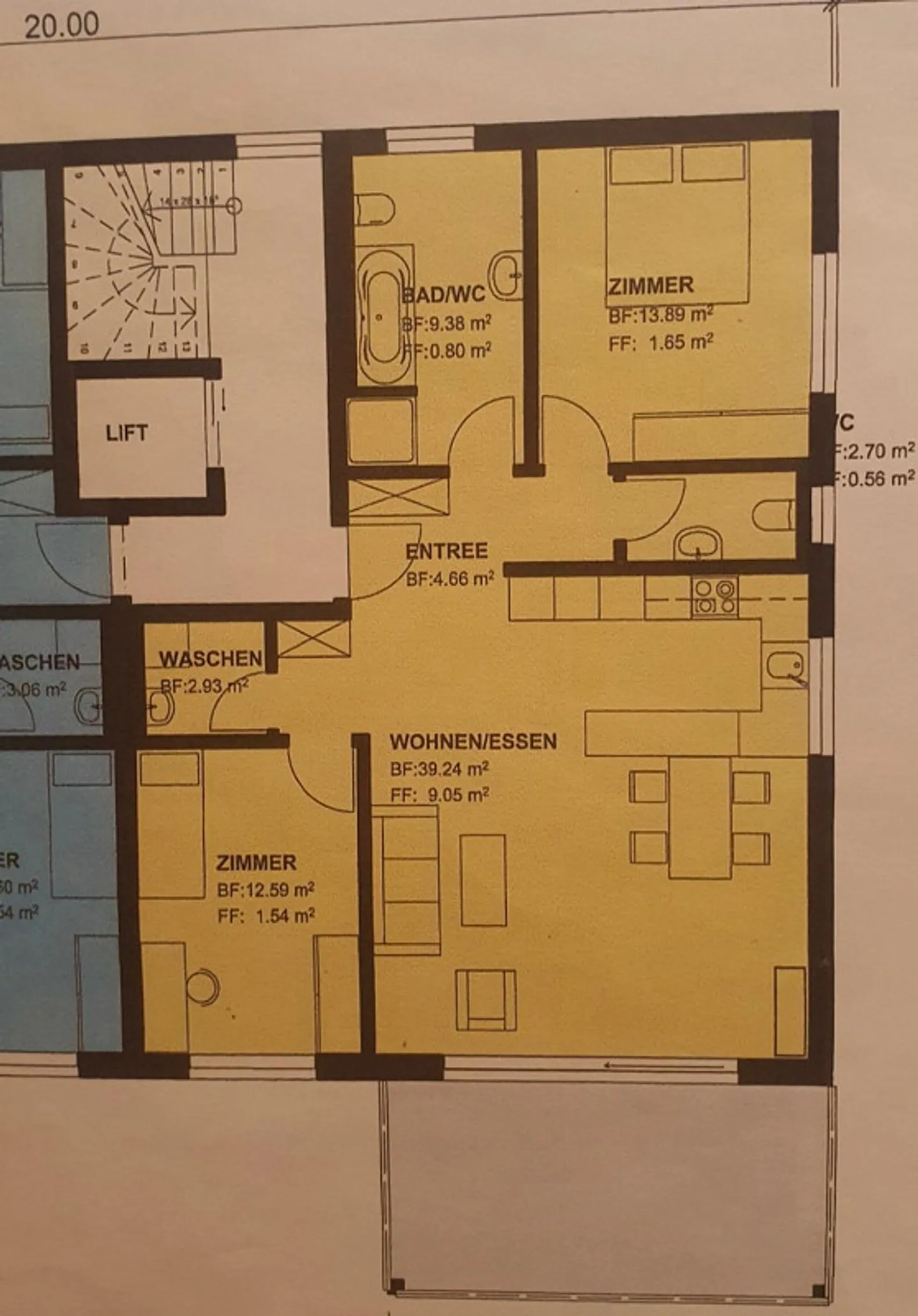 Appartamento moderno 3.5 stanze con WG ospiti separata - Foto 9 di 9