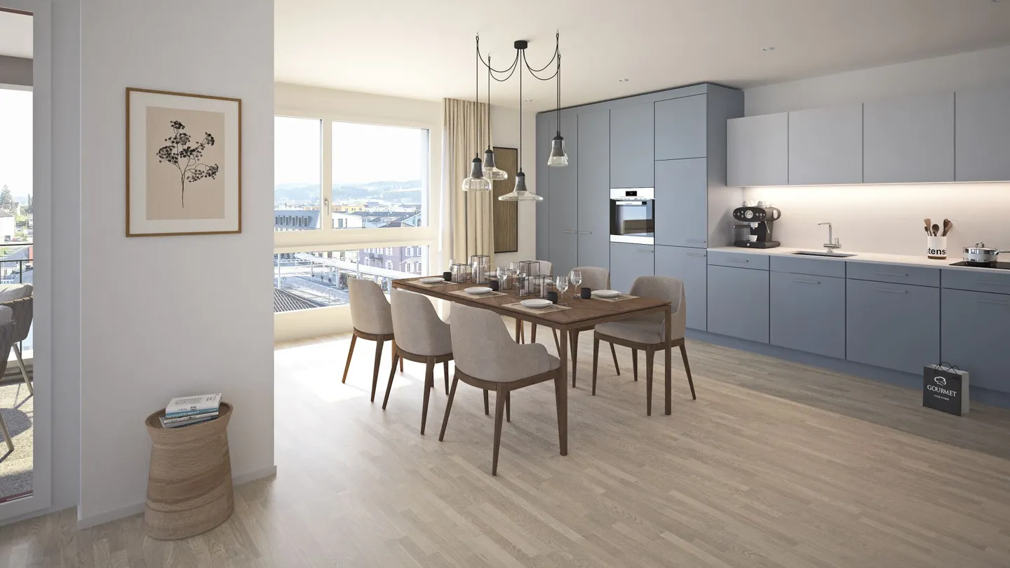 Modernes Apartment in Nebikon - Foto 1 von 5