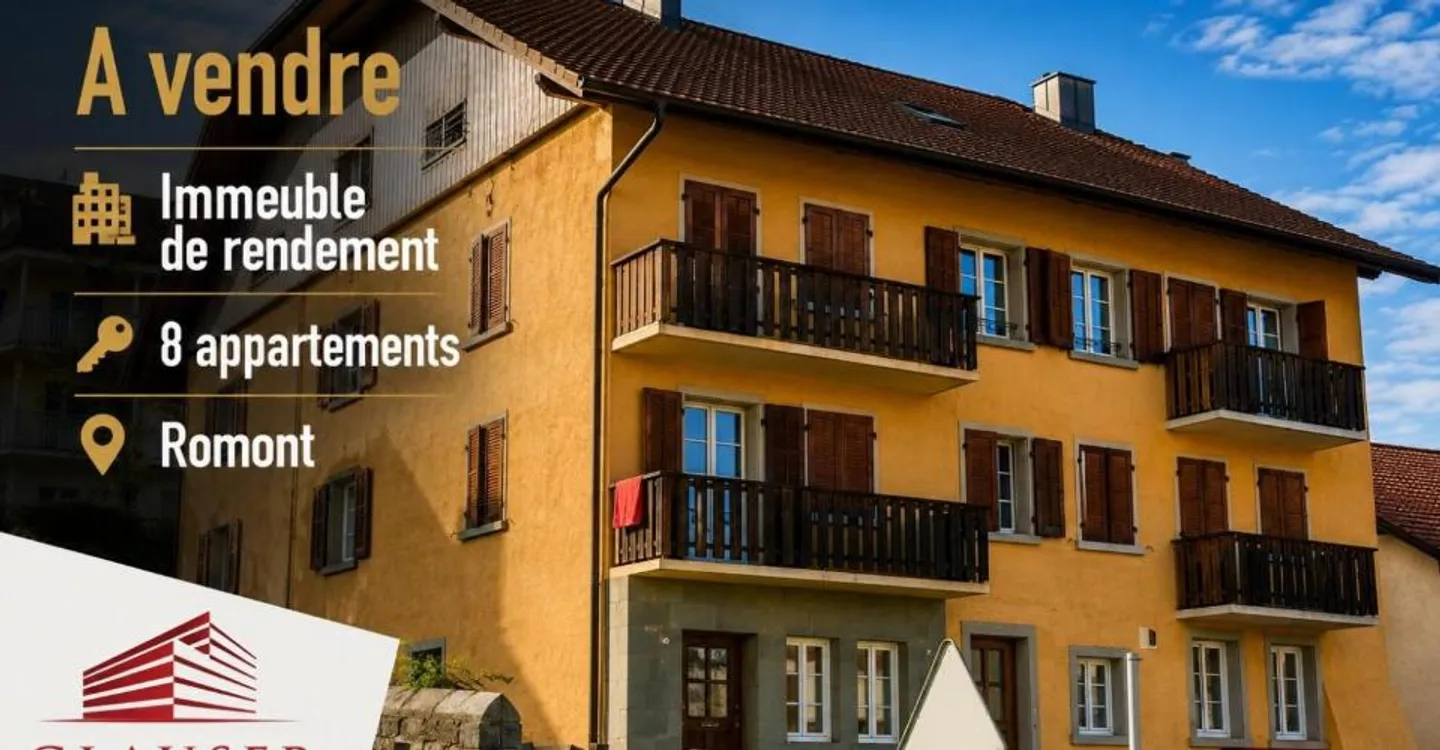 Immeuble de rendement avec 8 appartements - Photo 1 sur 8