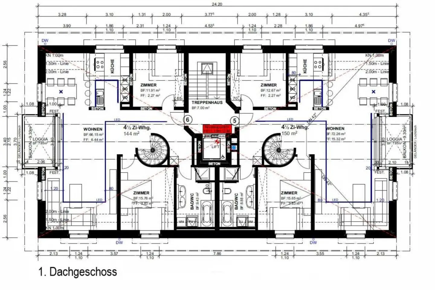 Zu verkaufen 3½ Zi.-Whg., an der Maugwilerstrasse 40 in 9552 Maugwil bei Bronschhofen /103 m2 Wohnfläche, naturverbundene Lage  /Steuerfuss 9500 Wil ! - Foto 7 di 13