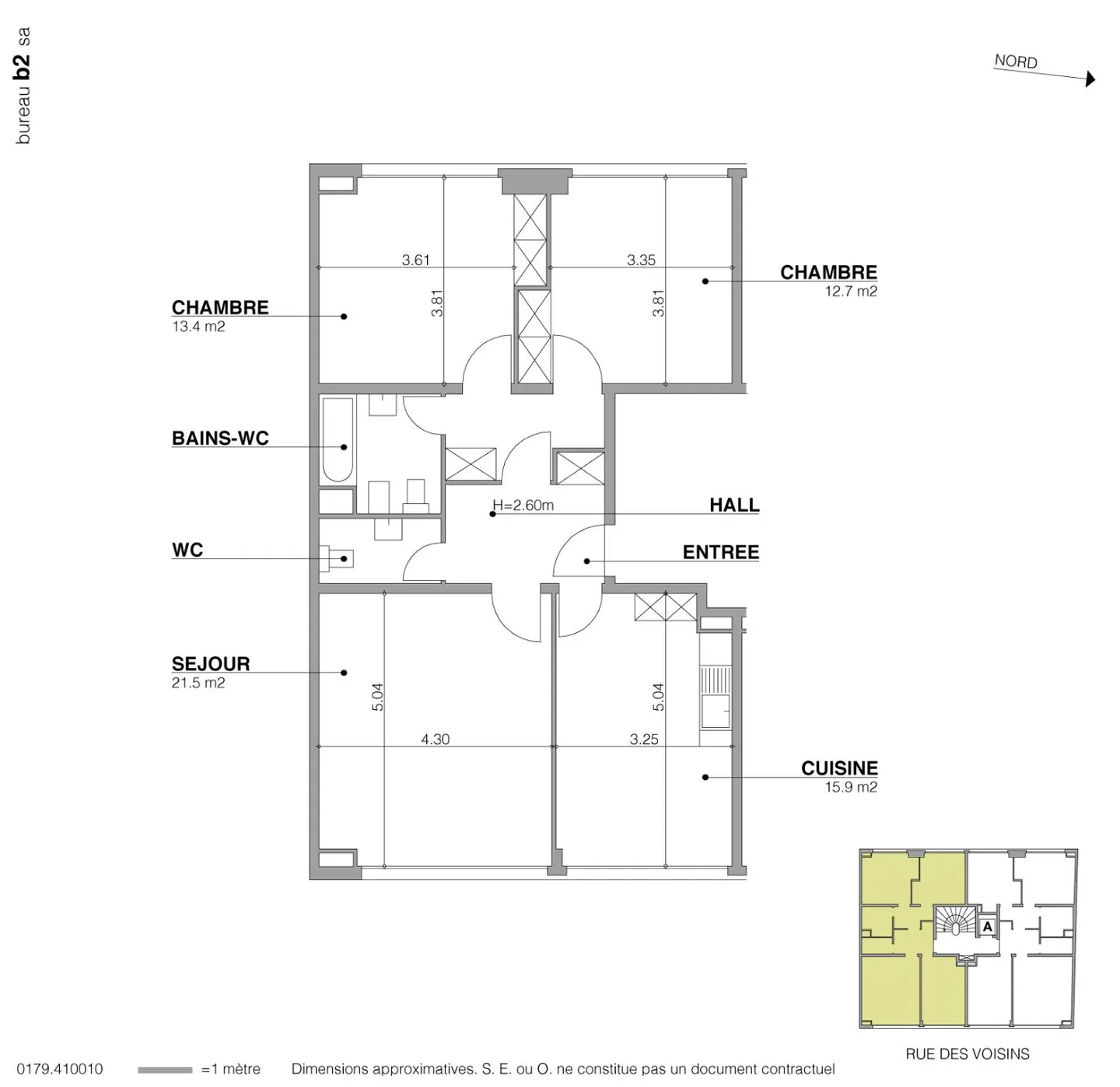 Appartement à Plainpalais - Photo 5 sur 5