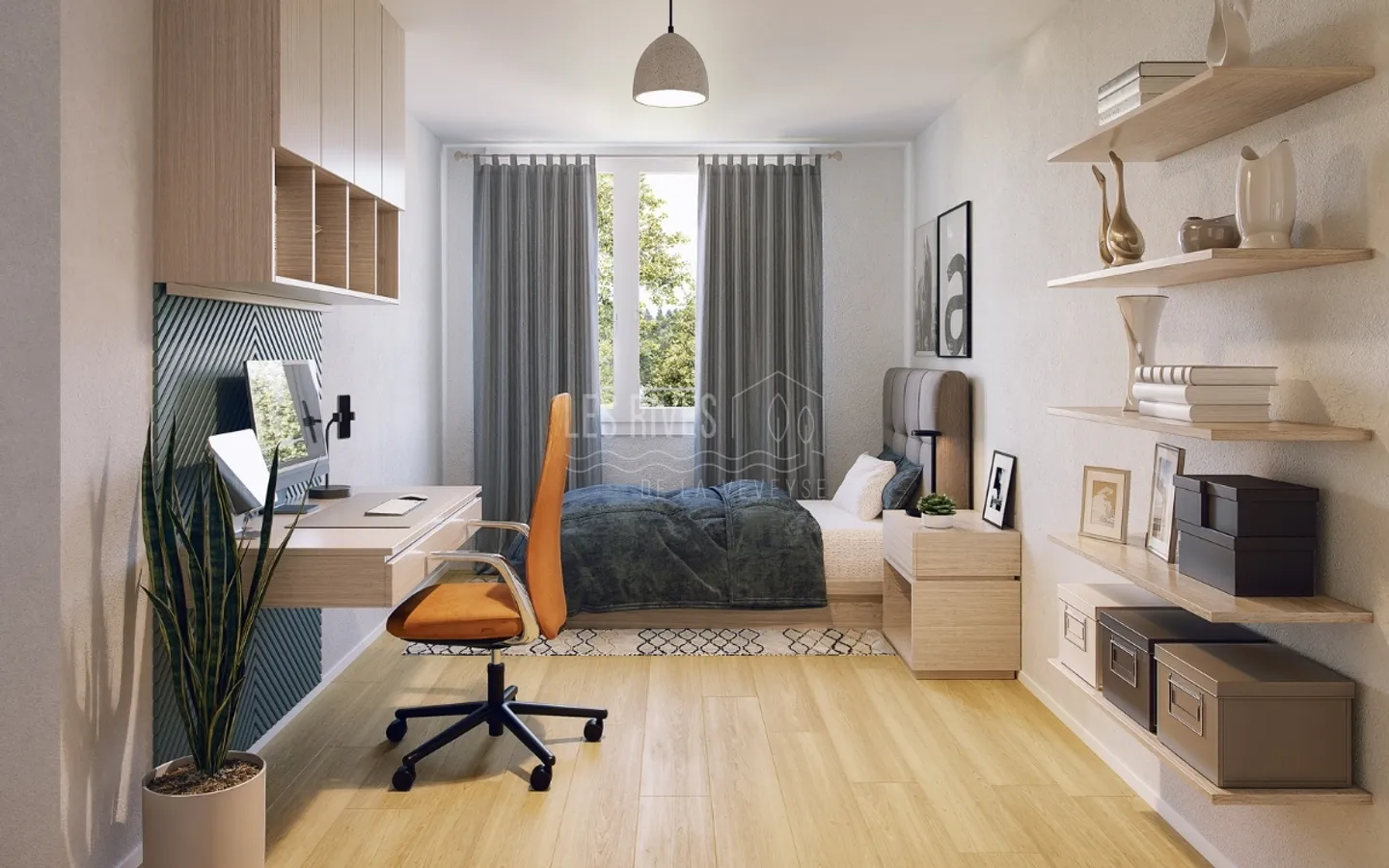 Wunderschöne neue Wohnung an den Rives de la Veveyse - Südwestlich ausgerichtet - Foto 1 von 14