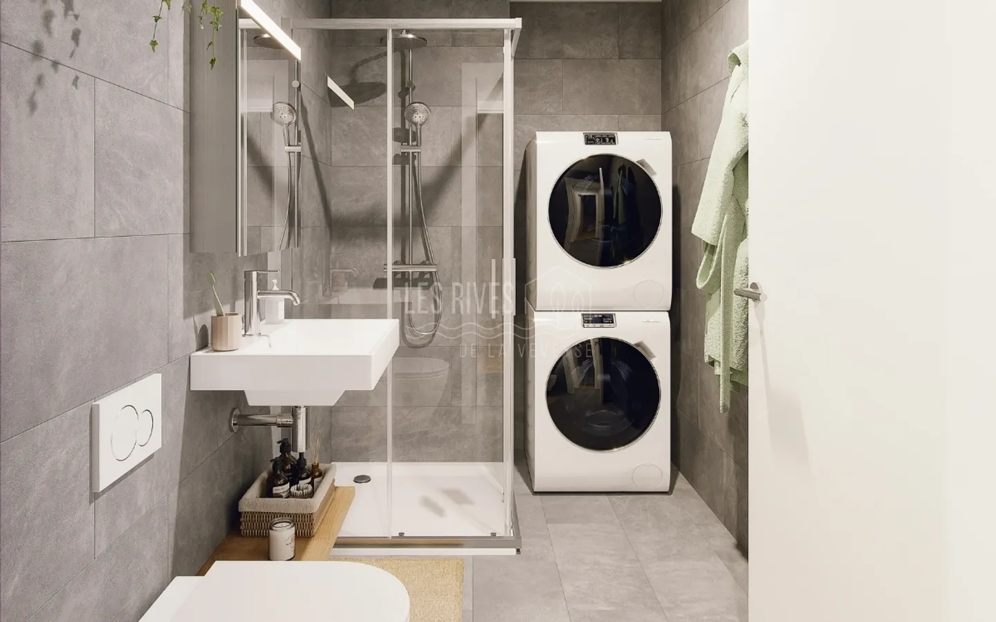 Wunderschöne neue Wohnung an den Rives de la Veveyse - Südwestlich ausgerichtet - Foto 10 von 14