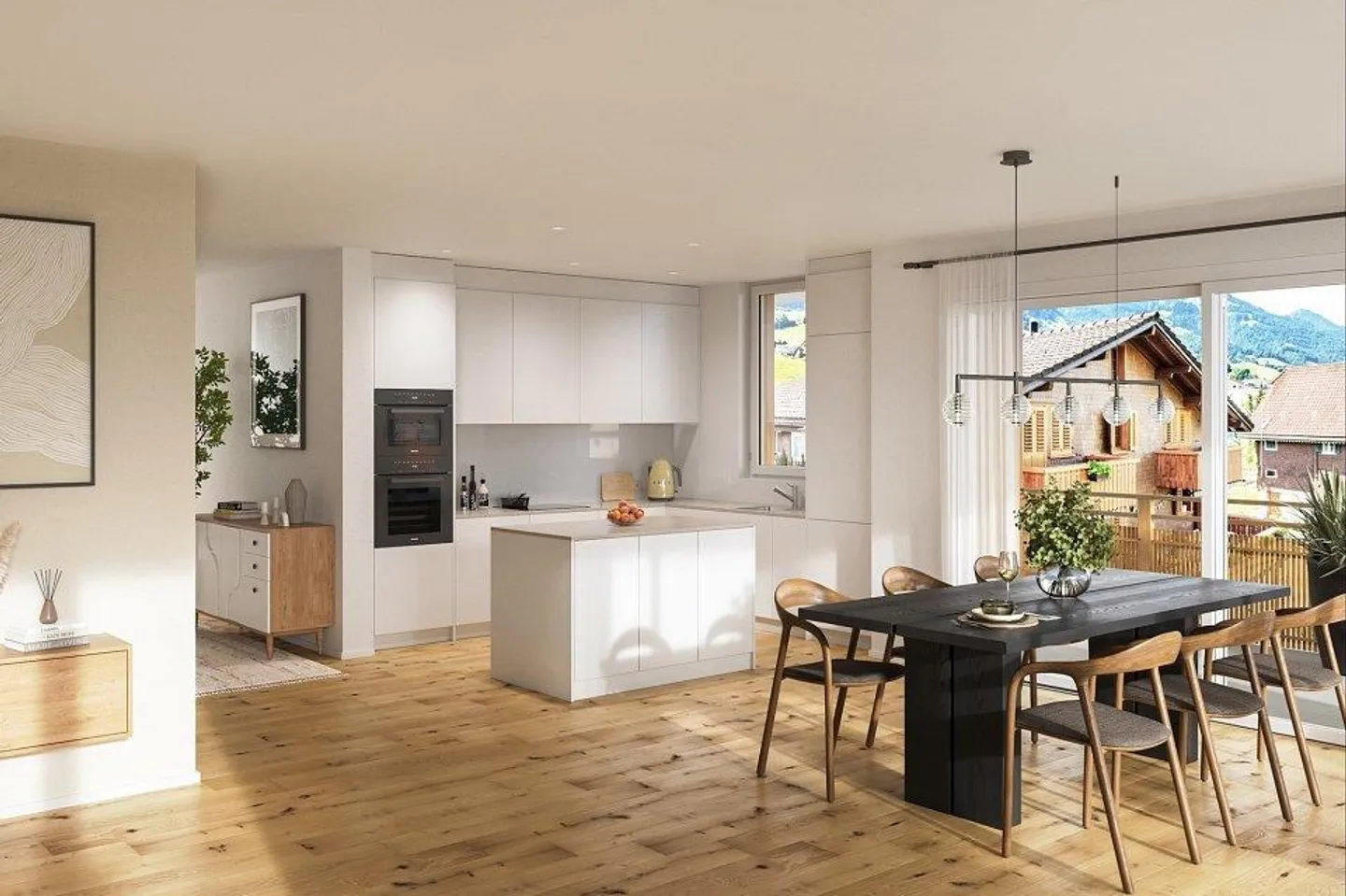 4.5-Zimmer-Neubauwohnung mit See- und Bergsicht - Foto 2 von 6