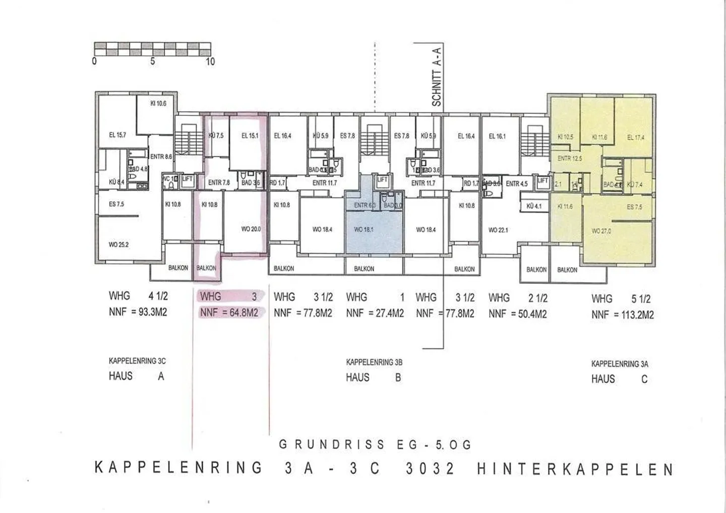 Bel appartement de 3 pièces à louer à Hinterkappelen - Photo 8 sur 8