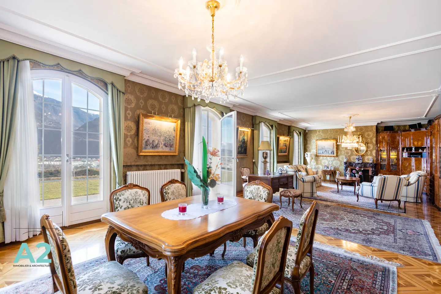 AUSGEZEICHNETE VILLA IN DEN HÖHEN VON SIERRE - Foto 2 von 28
