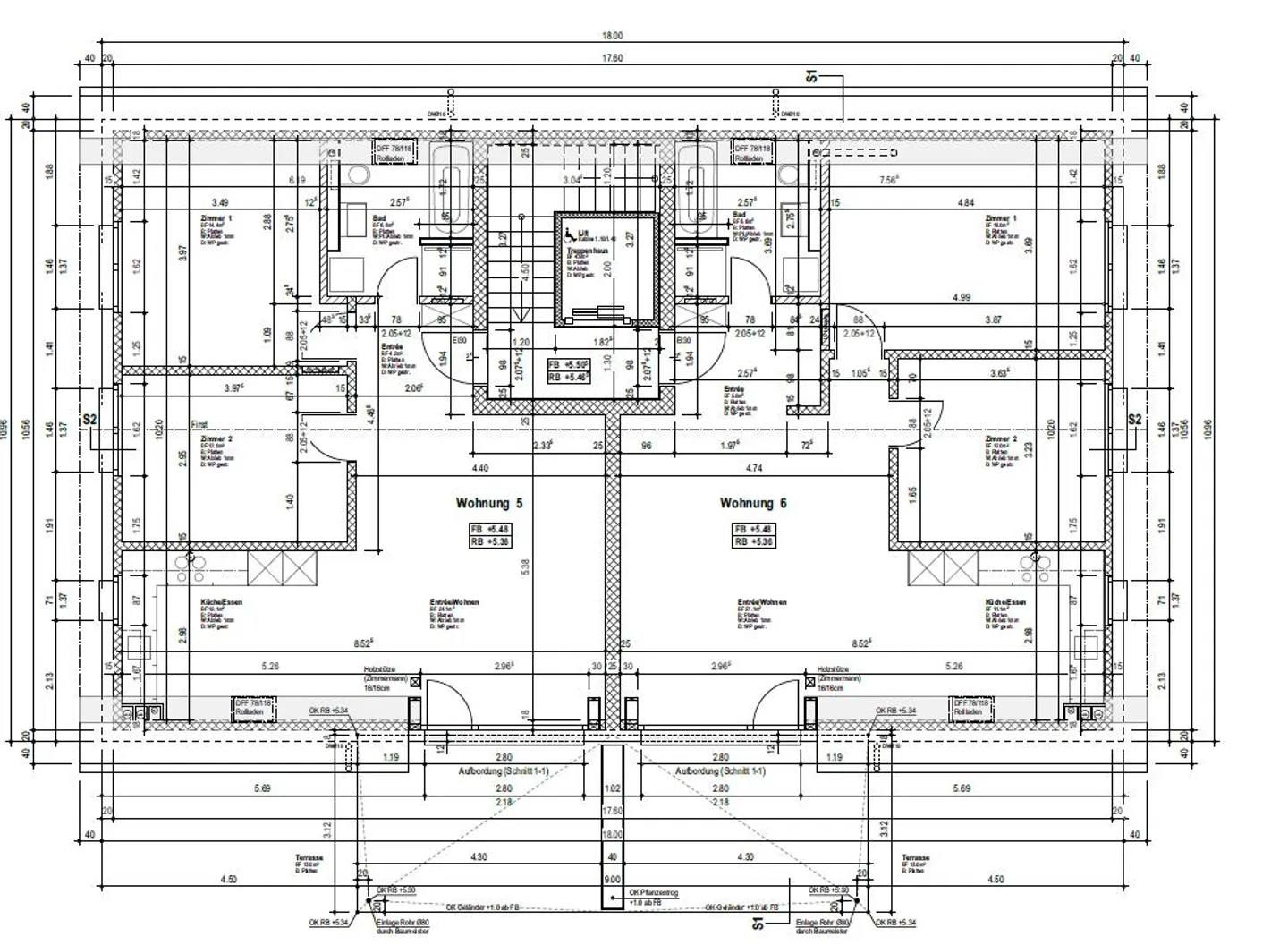 Nuovo appartamento attico luminoso di 3,5 stanze con terrazza - Foto 11 di 11