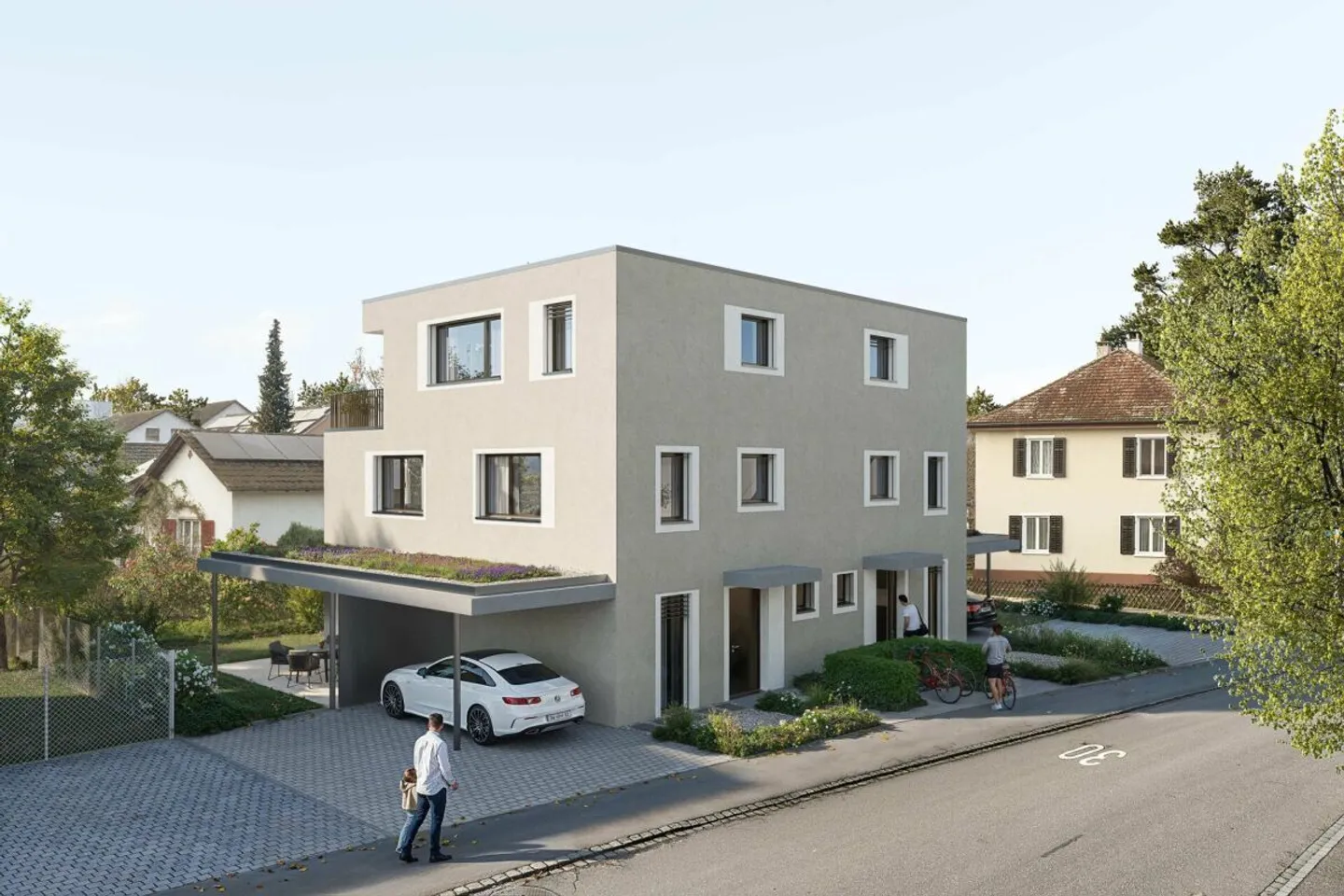 Last 5.5-room semi-detached house - Minergie-P certified new build - Photo 2 of 7