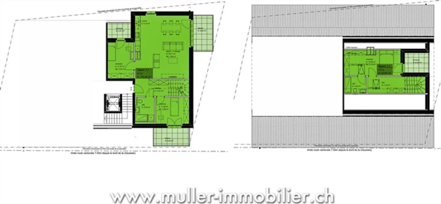 Beautiful new penthouse in Chavannes-les-Forts, Siviriez - Photo 6 of 13