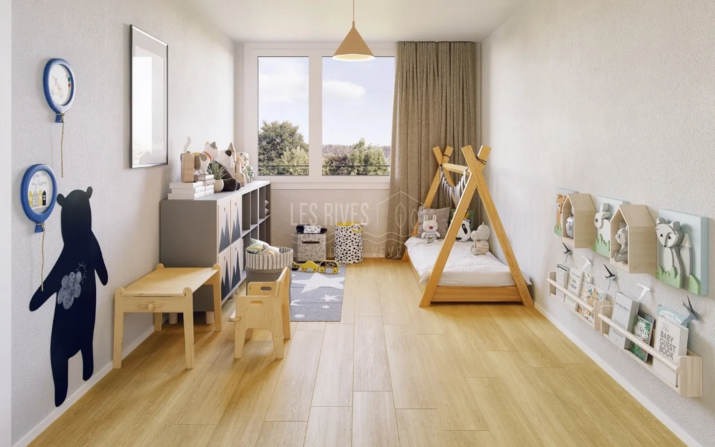 Helles Durchgangsapartment mit nach Süden ausgerichtetem Balkon - Foto 6 von 13