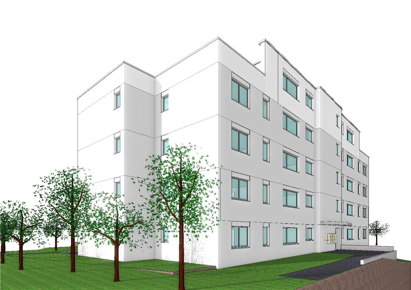 Vivere moderno al 1° piano 3,5 stanze con terrazza - Foto 6 di 11