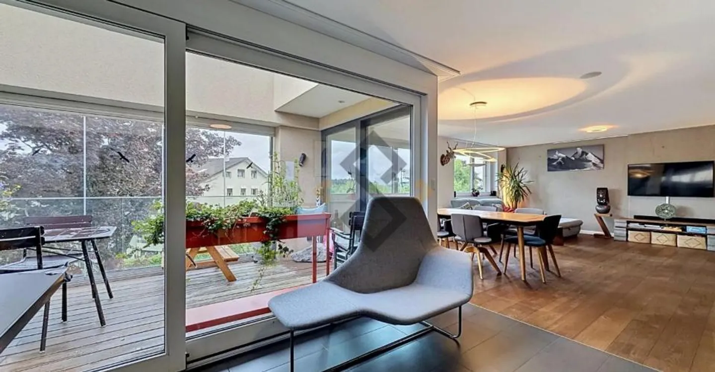 Attico familiare eccezionale di 140 m2 a Friburgo - Foto 4 di 5