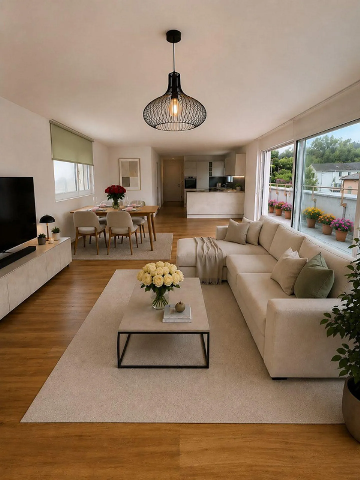 Moderne Attikawohnung mit Terrasse - Foto 3 von 13