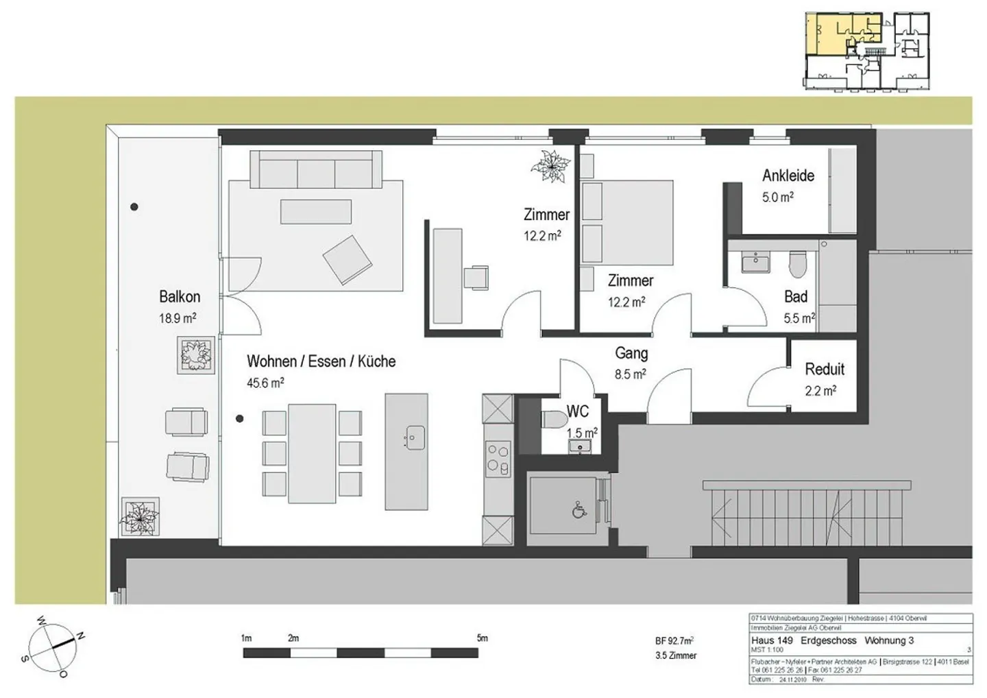Vivre moderne avec un grand espace extérieur - Photo 6 sur 7