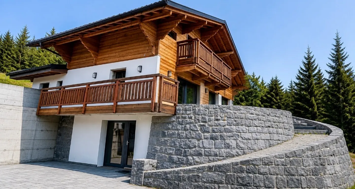 Chalet rénové avec vue montagne - Photo 1 sur 16