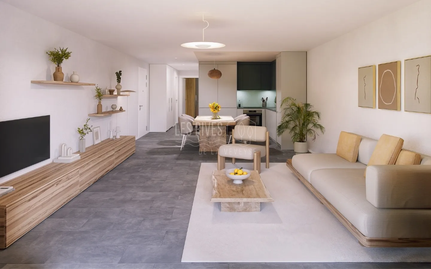 Helles Durchgangswohnung mit privatem Balkon - Foto 2 von 11