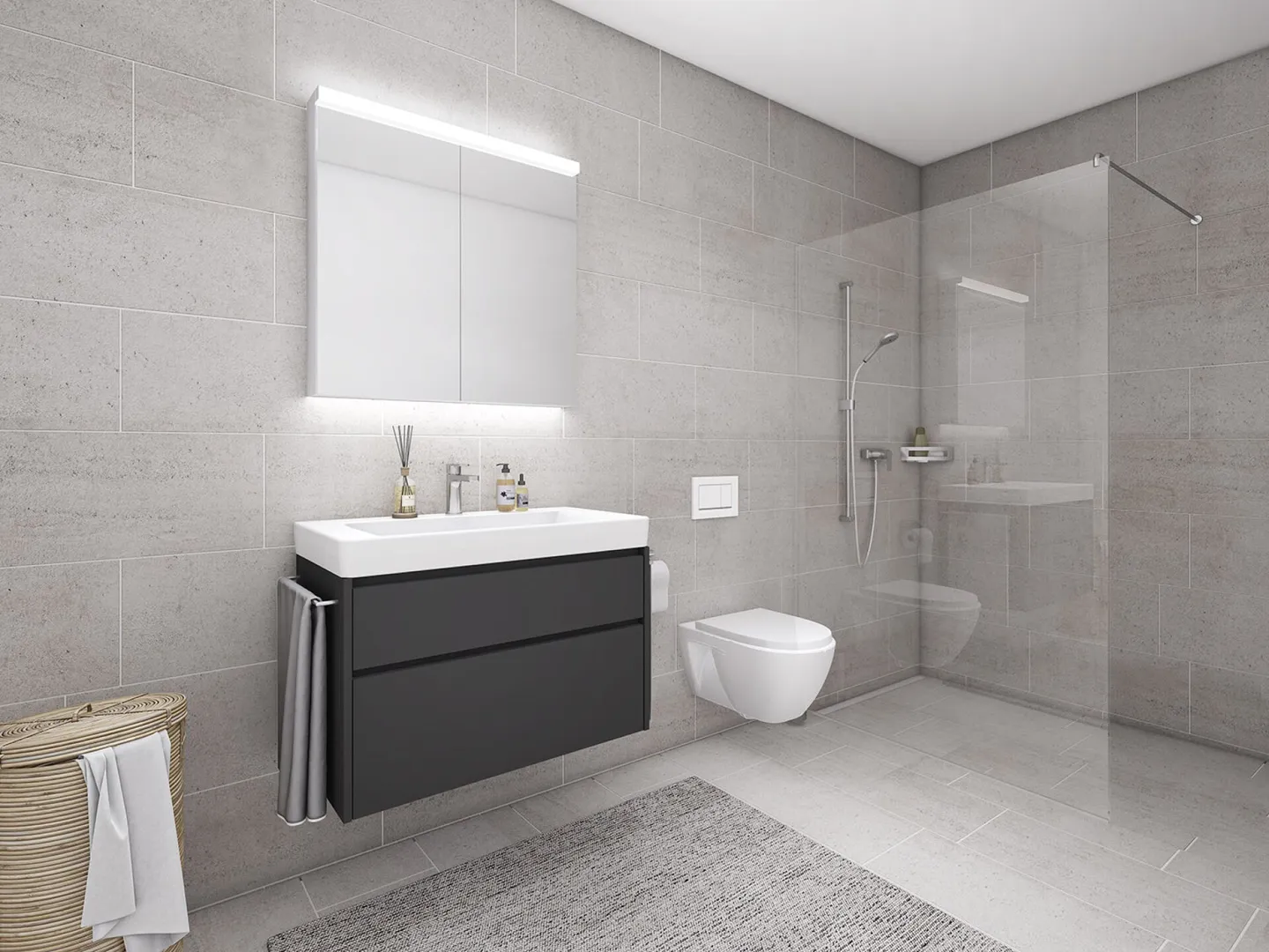 New construction project "Im See II", 8187 Weiach / 4.5-room apartment with balcony - Photo 3 of 3