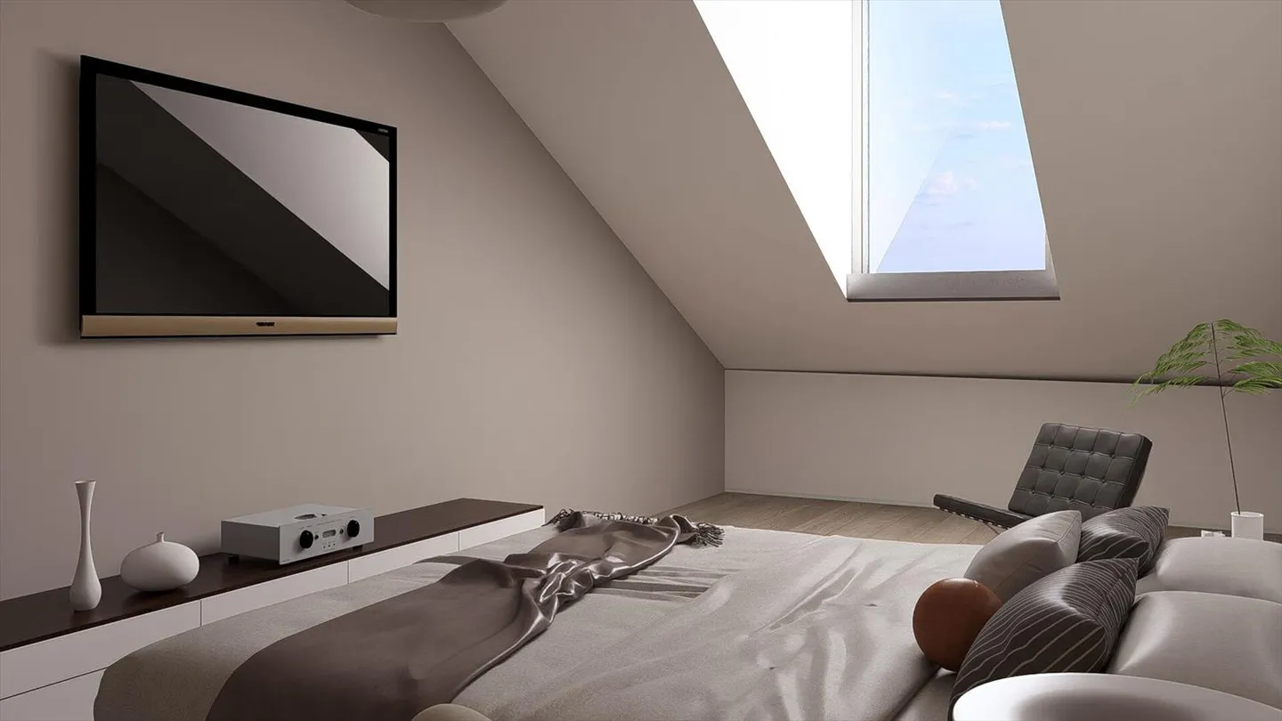 DENGES, nuova costruzione, studio in mansarda. Fascino del vecchio e del moderno - Foto 5 di 9