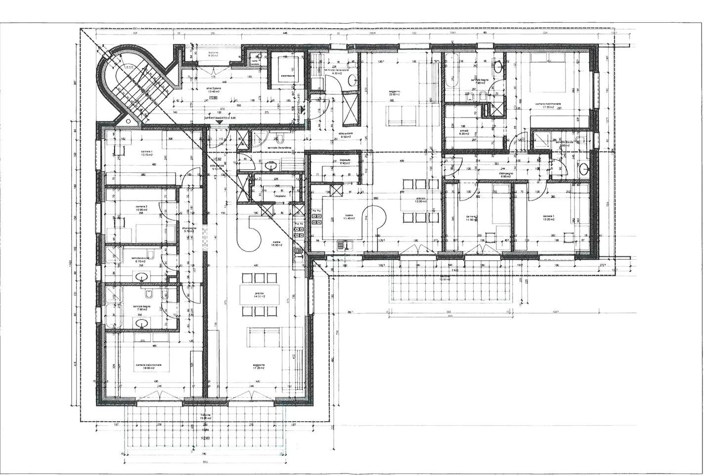 WONDERFUL AND LARGE ATTIC 8.5 ROOMS IN LAMONE - Photo 11 of 11