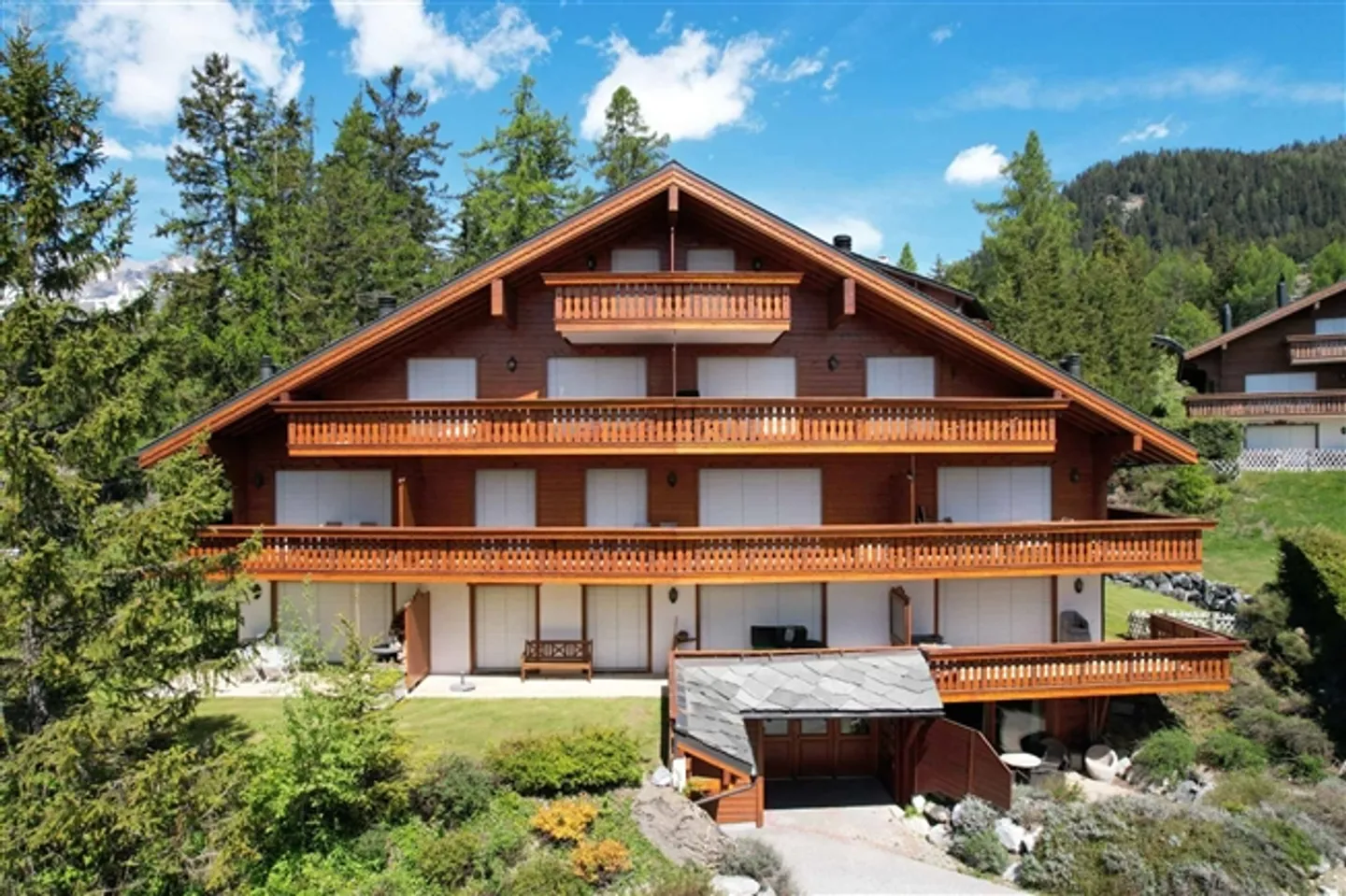 «PLANS-MAYENS - Charmante 2.5 Zimmerwohnung in der Nähe der Skipisten» - Foto 1 von 10