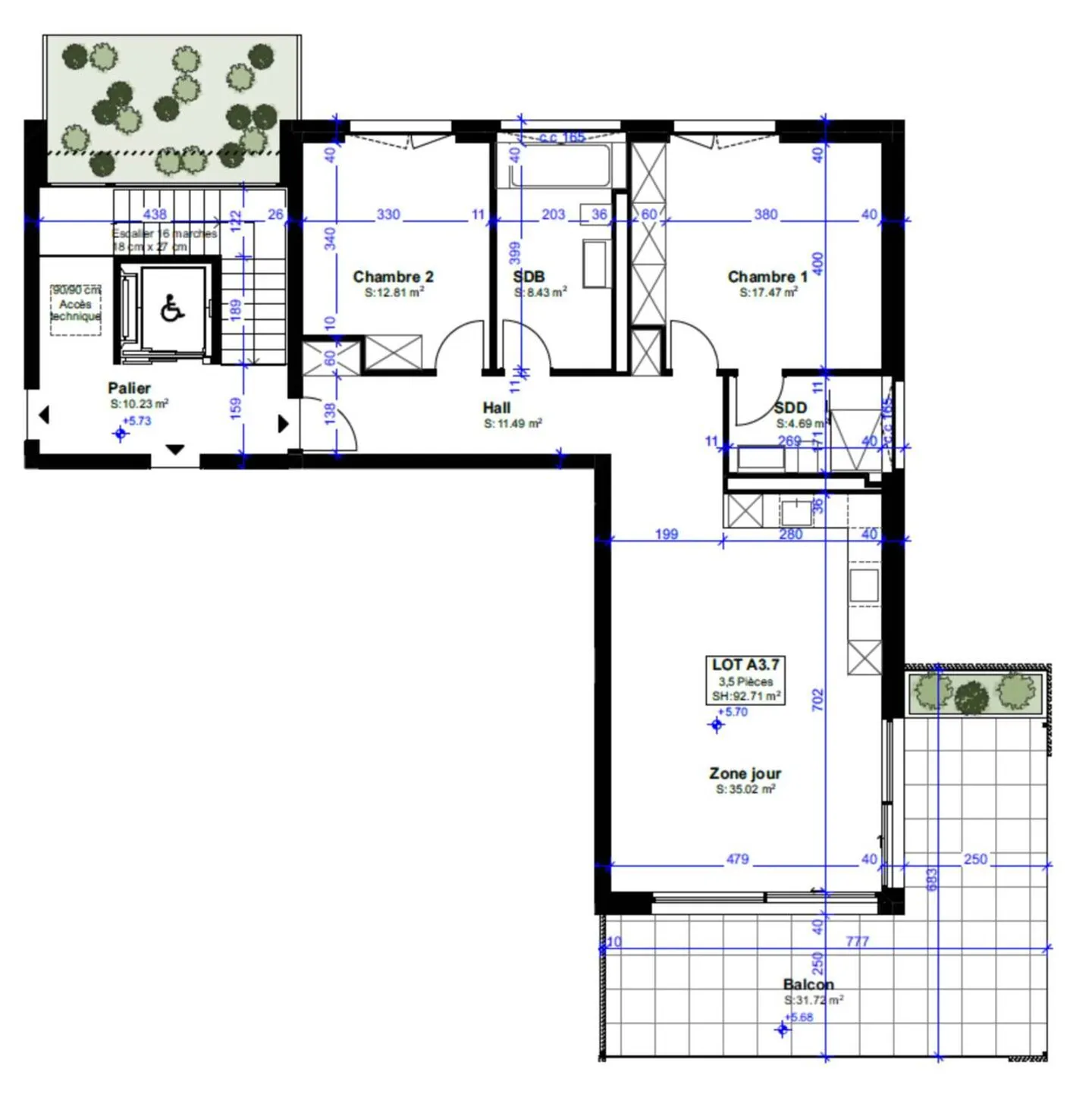 Neue Promotion: Geräumige 3,5 Zimmer mit großer Terrasse - Foto 2 von 4
