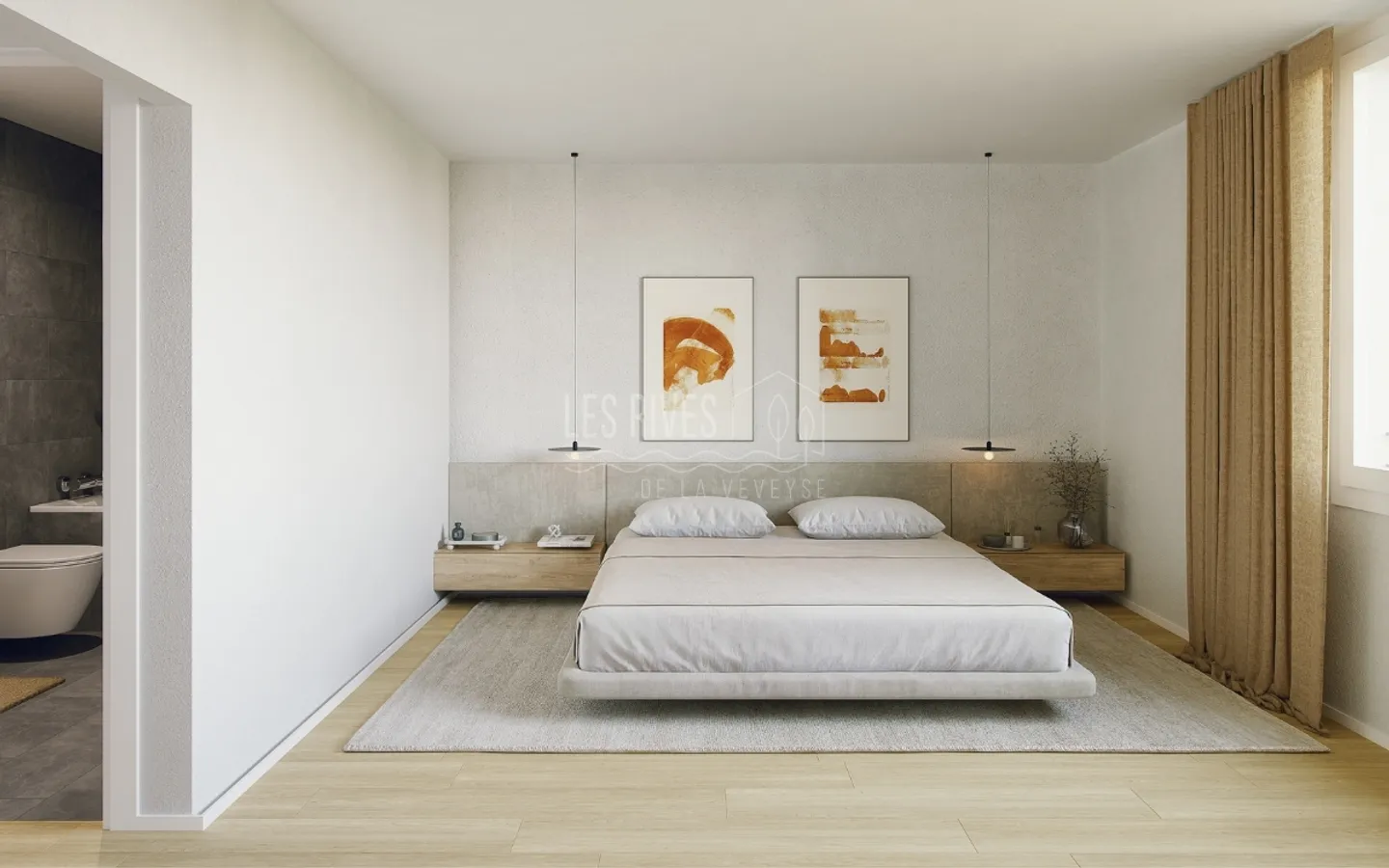 Wunderschöne neue Penthousewohnung an den Rives de la Veveyse - Foto 6 von 12
