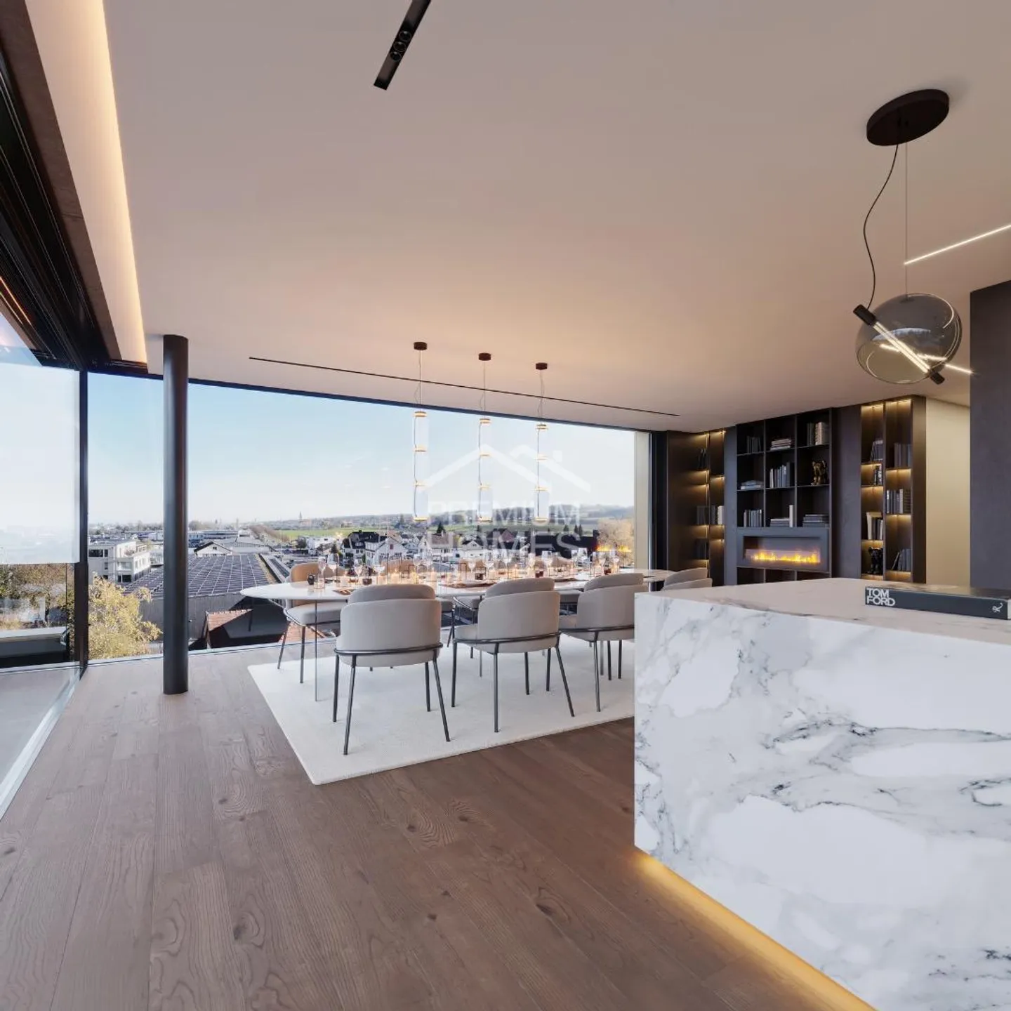 Luxuriöse Attika-Wohnung mit Seesicht - Foto 6 von 11