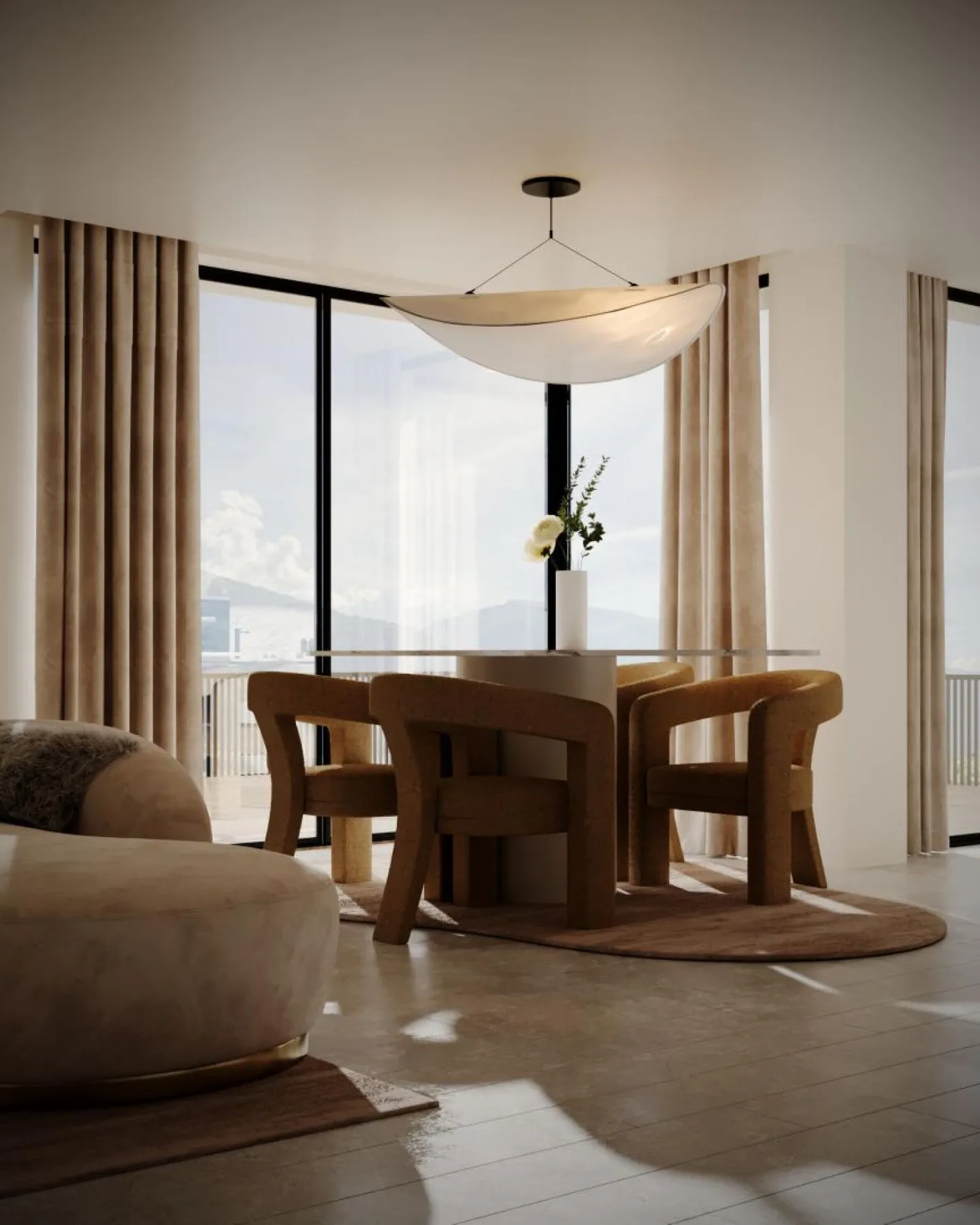 3,5-Zimmer-Wohnung in Corin-de-la-Crête - Foto 4 von 7