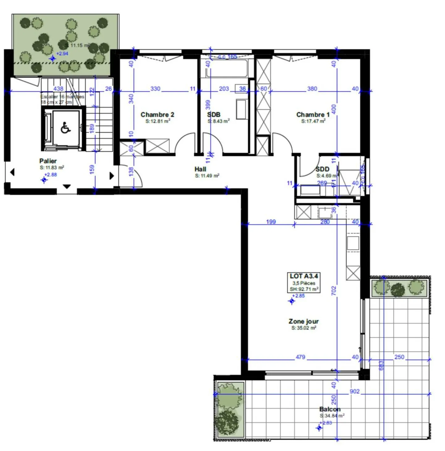 Appartement à vendre - Photo 2 sur 4