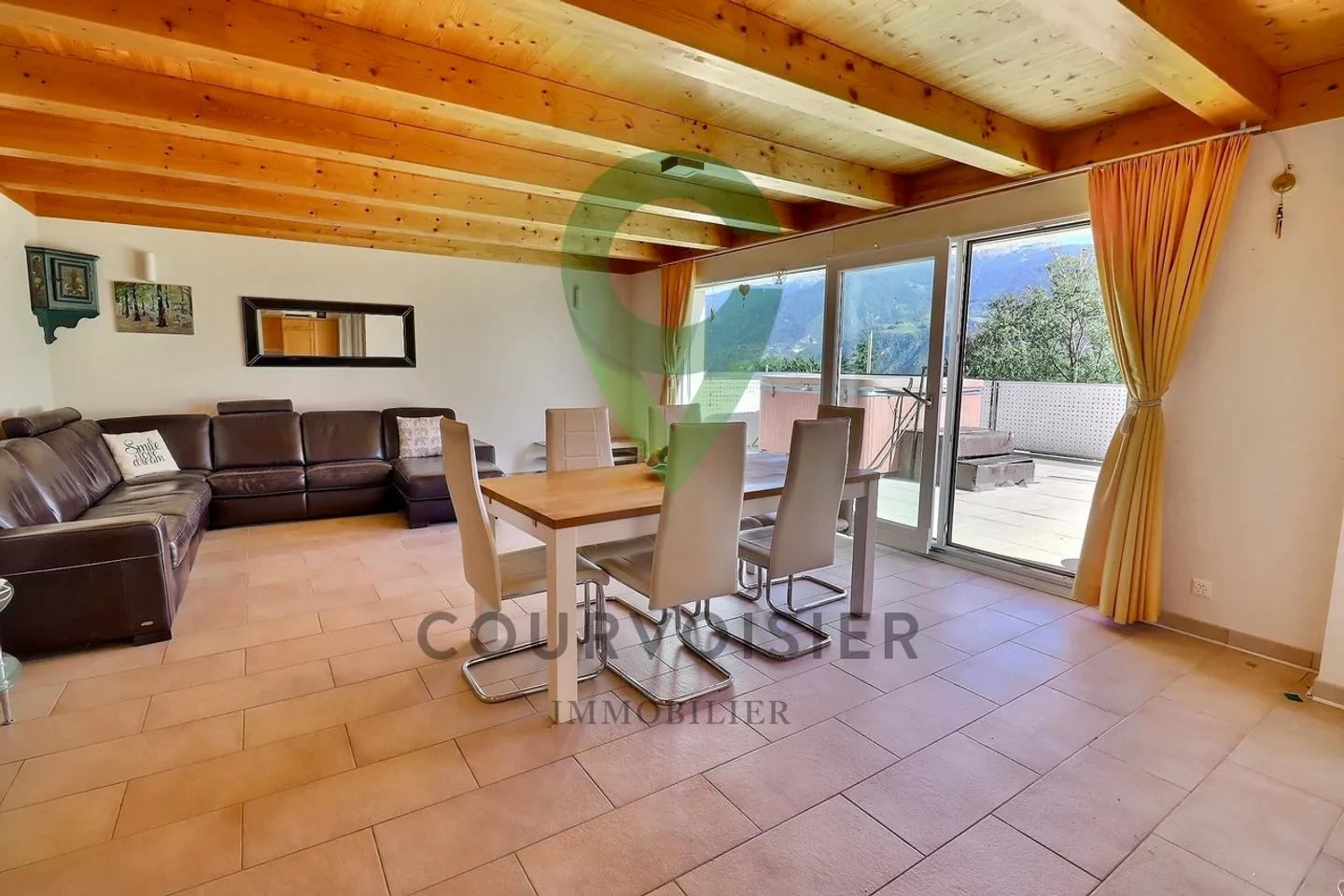 Spacious Attic with Alpine Views - Photo 1 of 12