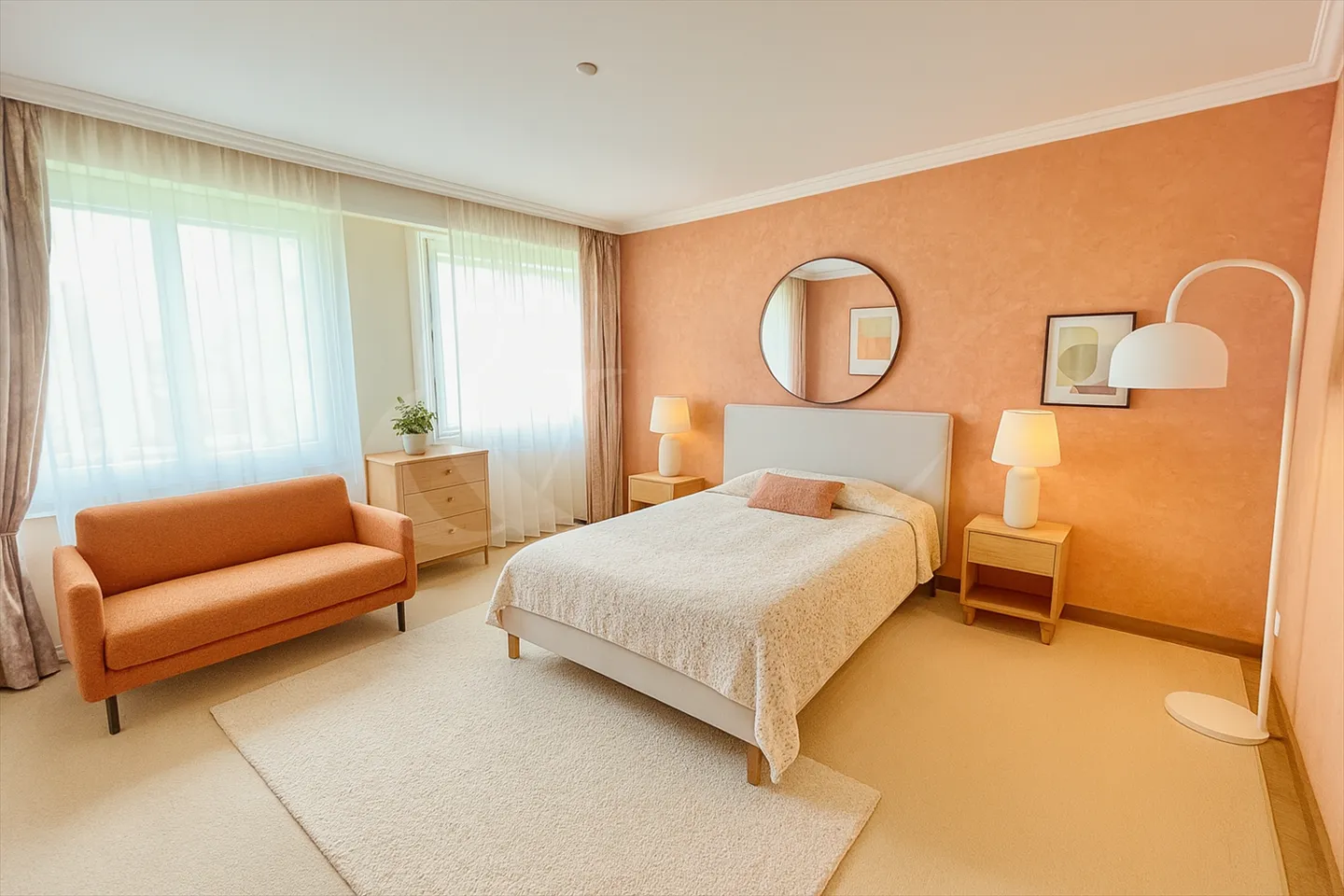 Timeless elegance and generous volumes 6.5 room apartment crossing just steps from Parc Bertrand, in Champel - Photo 6 of 11