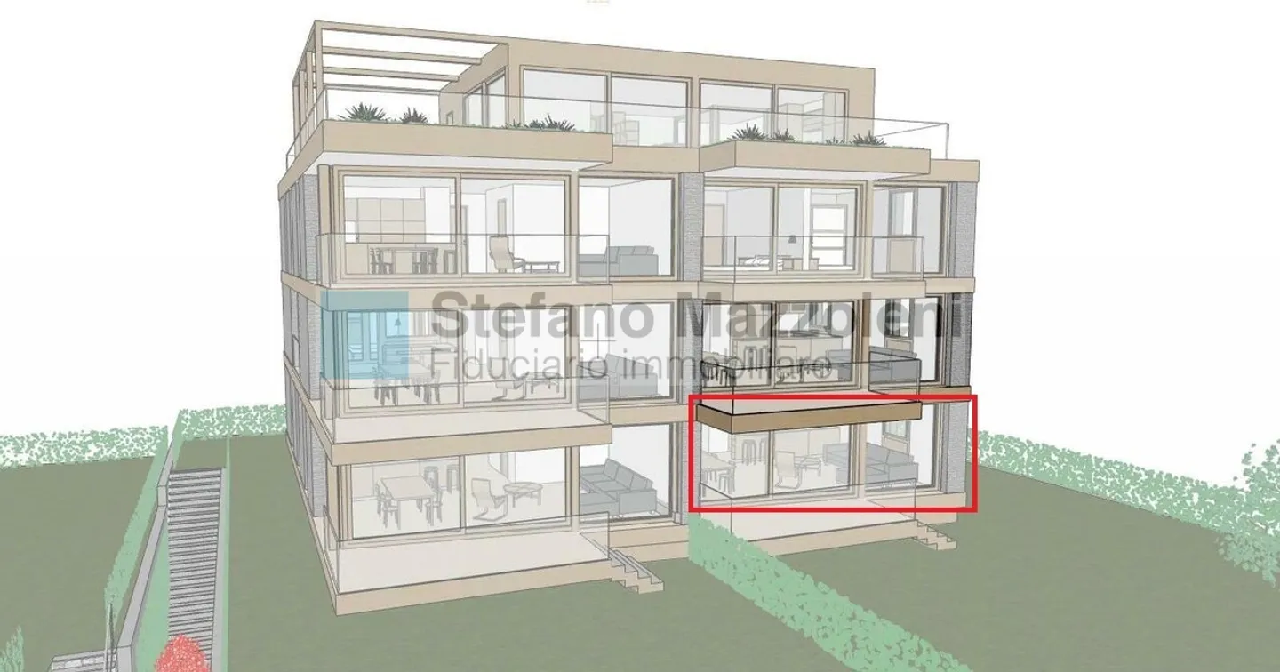 Nuovo appartamento con giardino - Foto 1 di 2