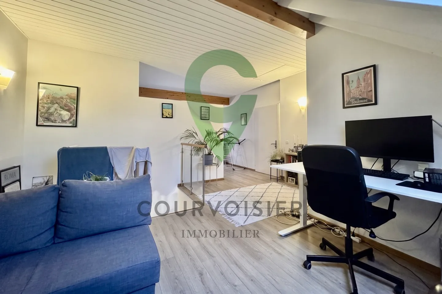 Charming 5.5-room duplex convertible into 2 independent apartments - Photo 6 of 15